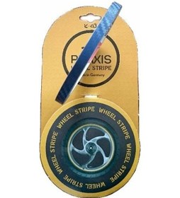 Resim Mavi Karbon 7cm X 7 M Lüks 1 Set Jant Şeridi 