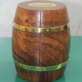 Resim Pirinç Fıçı Kumbara 1786 