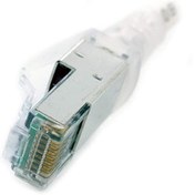 Resim HCS Siemon Zm6a-s05m-02 Zmax Shielded Cat6a Patch Cable, S/ftp, Rj45, Lszh, 16.4-feet, White 