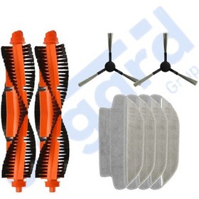 Resim Viomi Se , V2 Pro-max , V3,v3 Pro Uyumlu 2 Ana Fırça 2 Yan Fırça 4 Mop Pkt-iasgf0001210 