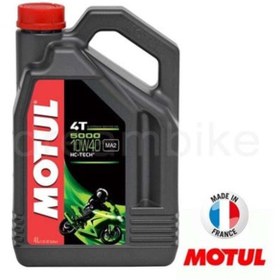 Resim Motul 5000 10W40 4 Zamanlı Motosiklet Yağı 4 Lt. Made in France 