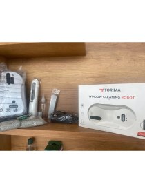 Resim Castu Cam Silme Robotu 2800PA Güçlü Vakum | Uzaktan Kumandalı Akıllı Cam Temizleyici 