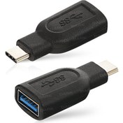 Resim Dark USB3.1 TypeC USB3.0 Type A Dönüştürücü 