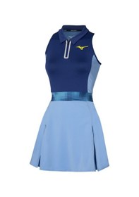 Resim Mizuno Frontier Dress Kadın Tenis Elbisesi Lacivert Çok Renkli 