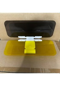 Resim Willowhaven 1 Adet Abs Malzeme Parlaklık Önleyici Araç Güneşlik Siperliği Gündüz Gece Kullanım 