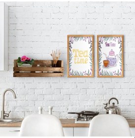 Resim Bk Home Dekoratif Doğal Ahşap Raf Ve 2’Li Mutfak Konseptli Ahşap (551038309) 