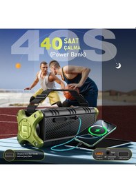 Resim W-kıng D8-1 Bluetooth Hoparlör, 90w Ultra Bass Boombox, 40 Saat Çalma Süresi, Ipx6 Suya Dayanıklı, K 