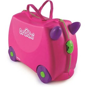 Resim Trunki Çocuk Bavulu - Pembe Trixie 