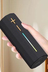Resim No7tech Earldom A39 RGB Işıklı Süper Bass BT 5.3 Kablosuz Hoparlör - Siyah 