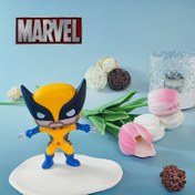 Resim Marvel Wolverine PVC Eylem Figürü - Modern Masaüstü Dekor, Canlı Sarı ve Mavi Tasarım, Ev ve Parti Dekorasyonu için Mükemmel, Sevgililer Günü, Bağımsızlık Günü, Babalar Günü, Mezuniyet, Juneteenth, Süper Kahraman Dekoru için İdeal Hediye 