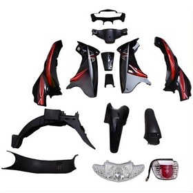 Resim Mondial Sfc - Sfc Mini Kaporta Seti Komple Siyah Far + Stop Dahil 1 