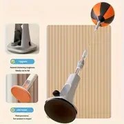 Resim Gym Boks Topu Seti - 1 Ayakta Duran Yumruk Torbası + Şişirme Aleti, Ayarlanabilir Ağır Hizmet Tipi Hız Torbası 129.54-175.26 cm Güçlü Emici Kapaklı, Yetişkin Ev Spor Antrenmanı, Reaksiyon Süresi ve Fitness için, Şık Spor Ekipmanları, Sağlam Yapı, Egzersizler için Özelleştirilebilir Yükseklik 