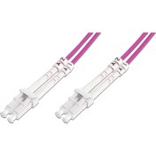Resim Beek LC-LC Fiber Optik Patch Kablo, Multimode OM 4 50/125 Duplex, 3.0mm, LSZH, 15 metre 