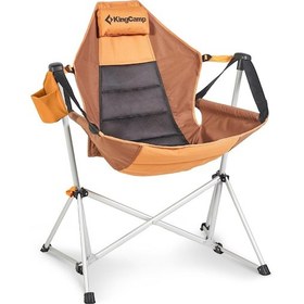 Resim Kingcamp Orchid Salıncaklı Katlanır Kamp Sandalyesi Brown / Coffee Çok Renkli 