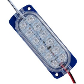 Resim Powermaster Parlak Yanıp Sönen Mavi 24 Volt 1.2 Watt 2835 Modül Led 