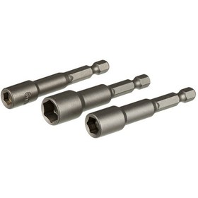 Resim Manyetik Somun Adaptörü - 3 Lü Set 6,8,10x65 Mm Tdrtr 