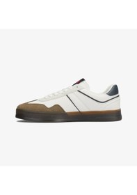 Resim Tommy Jeans The Greenwich Retro Erkek Beyaz Sneaker Düz Em0em01462 Krem 