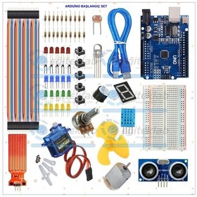 Resim Yeni Arduino Başlangıç Eğitim Seti 
