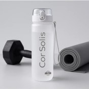 Resim Cor Solis Tritan Suluk 1000 ml | Akıtmaz, Koku Yapmaz, Sağlıklı, Sporcu Matarası | Premium İpeksi Dış Yüzey 