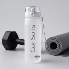 Resim Cor Solis Tritan Suluk 1000 ml | Akıtmaz, Koku Yapmaz, Sağlıklı, Sporcu Matarası | Premium İpeksi Dış Yüzey 