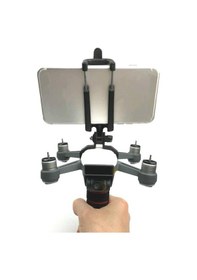Resim Djı Spark Drone El Gimbal İçin Tutucu Tripod Fotoğraf Video Destek Parçası 