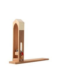 Resim Symbee Deriye Nakış İçin Ahşap+paslanmaz Çelik Sabitleyici - Sağ/sol El Uyumlu, Açı Ayarlanabilir, Deri İşleri İçin Dıy Araç 