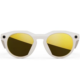 Resim Oakley Meta HSTN Kameralı Yapay Zeka Akıllı Gözlük Warm Grey Prizm 24K Polarized 