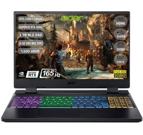 Resim Acer Nitro 5 I7-12650H 16 GB 1 Tb SSD RTX4060-8 GB 15.6'' 165Hz Freedos NH.QM0EY.00B+165 