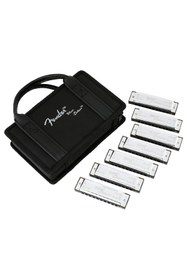 Resim Hype Store Blues Harmonica Deluxe 7' set kılıf içinde 