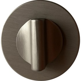 Resim System RO22 Kapı Kolu Rozeti Wc Fırçalı Füme Renk 52X52X5 mm 