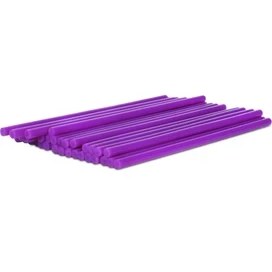 Resim Hayal 11MM Kalın Mum Sıcak Silikon Çubuk Kalın Lila- 10'lu Paket 