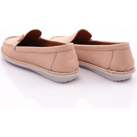 Resim Dgn E220 Kadin Çiçek Desenli Babet E220-2109-R0152 Bej 