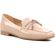 Resim Ayakmod 514508 Bej Kadın Loafer Ayakkabı 