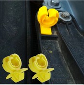 Resim Lasonstiges 2x Kelepçe Chevrolet Cruze Hood Dikme Çubuk Hood Emniyet Kilidi Mandal Durdurucu Bağlantı Elemanı Braketi Bağlantı Elemanı Perçin 2016 