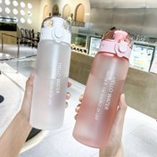 Resim 2 Boyutlu Spor Su Şişesi Seti, 780ml, Taşınabilir PPSU Plastik, Şeffaf ve Mat, Sızdırmaz, Kırılmaz, Şarj Edilmemiş, Spor Salonu ve Seyahat İçin 