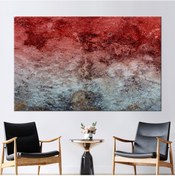 Resim 1 80x110cm Kanvas Tablo, Kırmızı Ve Gri Sanat Eseri 