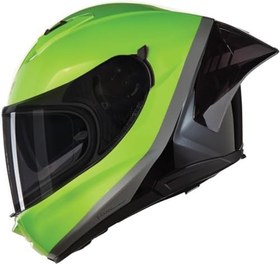 Resim Nolan N60-6 Sport Verniciatura Speciale 348 Kapalı Motosiklet Kaskı Yeşil 