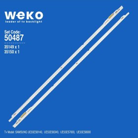 Resim OEM WKSET-5487 35149X1 35150X1 55NNB 3D-7032LED 2 ADET LED BAR (76LED) 