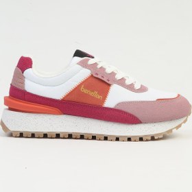 Resim Benetton ® | İTHAL Kadın Pudra Spor Ayakkabı BNI-10070 