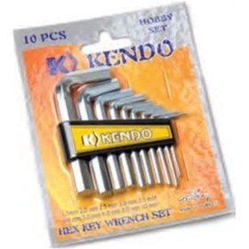 Resim Kendo 6 Köşe Alyan Seti 10 Parça 