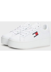 Resim Tommy Jeans Kadın Ayakkabı En0en02518 Ybs Beyaz 