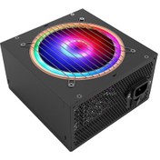 Resim RAMPAGE RGB-500 500W 80+Bronze 12cm RGB Fanlı Power Supply RAMPAGE RGB-500 500W 80+Bronze 12cm RGB Fanlı Power Supply