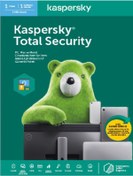 Resim Kaspersky Total Security 2022-1 Bilgisayar 1 Yıl Türkçe 