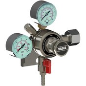 Resim Yıldız 5070-7 Tek Regülatörlü W 21.80 x 1/14'' CO2 Karbondioksit Meşrubat Regülatörü 