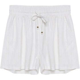 Resim Beli Lastikli Şort Natur Natural 