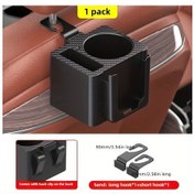 Resim Xuweiwei Black 3 İn 1 Araç Koltuğu Düzenleyici Cup Holder Telefon Tutucu Ve Anahtar Saklama 