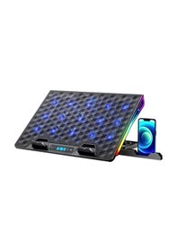 Resim Shadow Cool Gt15 Rgb 15 Fanlı 10 Rgb Modlu 9-17.3'' Notebook Soğutucu Stand Laptop Soğutucu 
