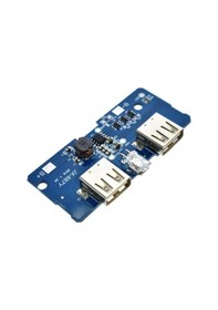 Resim Powerbank Şarj Devresi, 5v 2a Charger Modül, Lityum Batarya, Mikro Usb İki Port, 