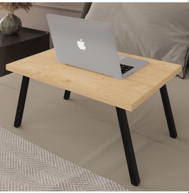 Resim Katlanır Laptop Çalışma Masası-laptopmasa01-safir Meşe Safir Meşe 