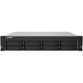 Resim Qnap TS-832PXU-RP-16GB Alpıne AL324 QC-16GB Ram- 8-Diskli Rack Nas Server (Disksiz) 